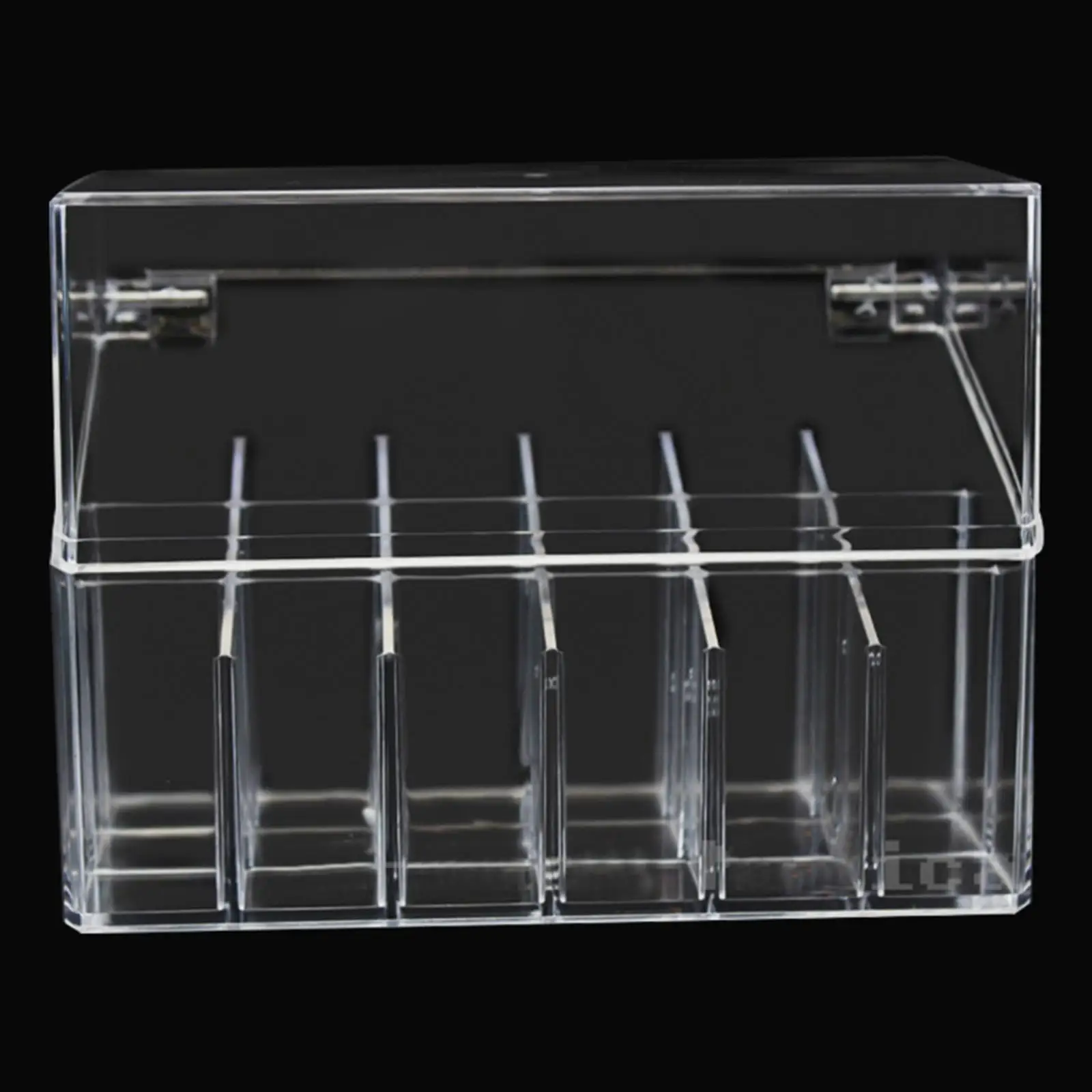 

Ligature Ties Case Acrylic Storage Case Clear Convient Save Space Portable 18 Slots Ligature Ties Holder Ligature Ties Organizer