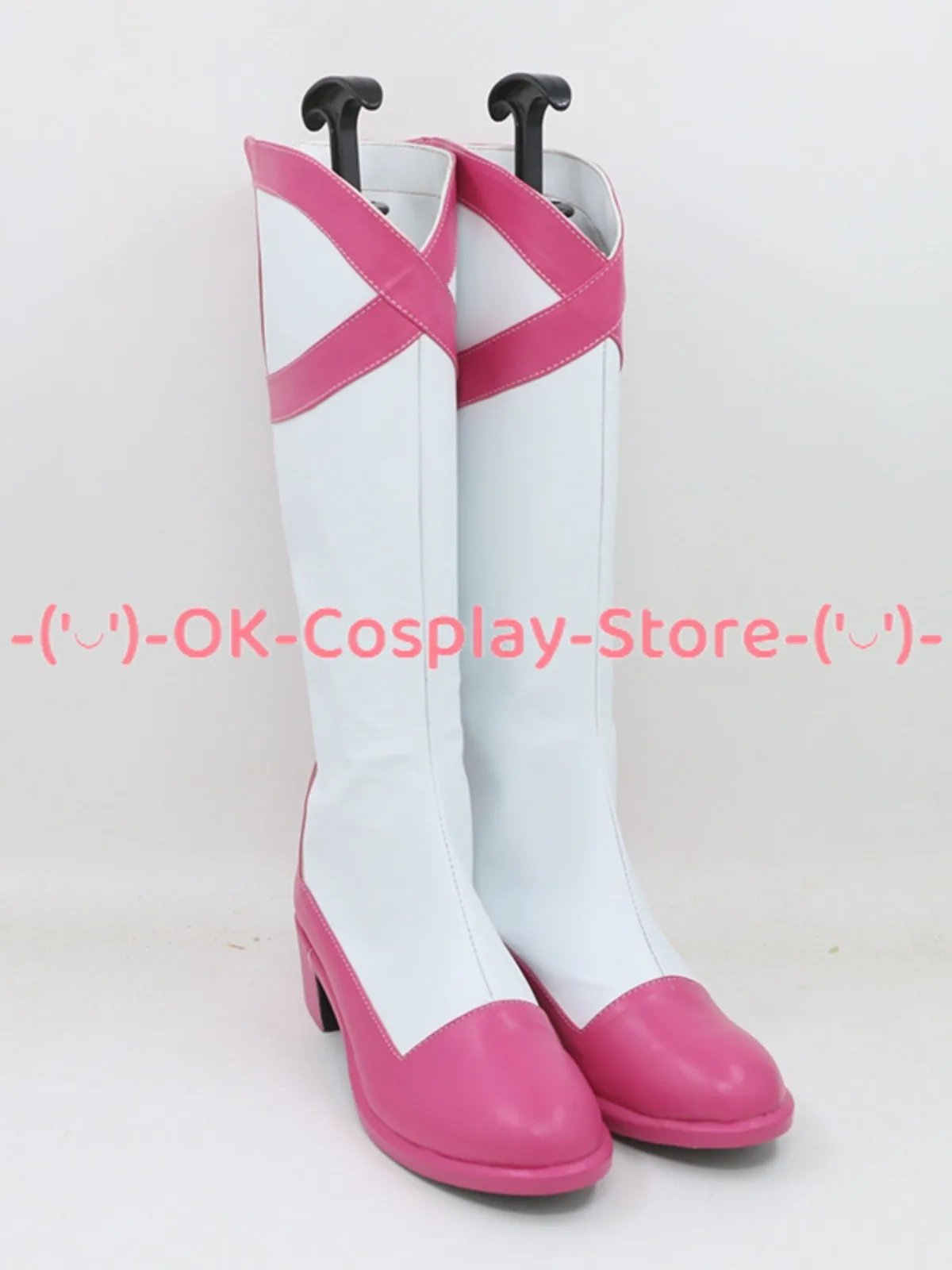 Vinsmoke Reiju Cosplay Shoes PU Leather Shoes Halloween Carnival Boots Cosplay Prop Custom Made