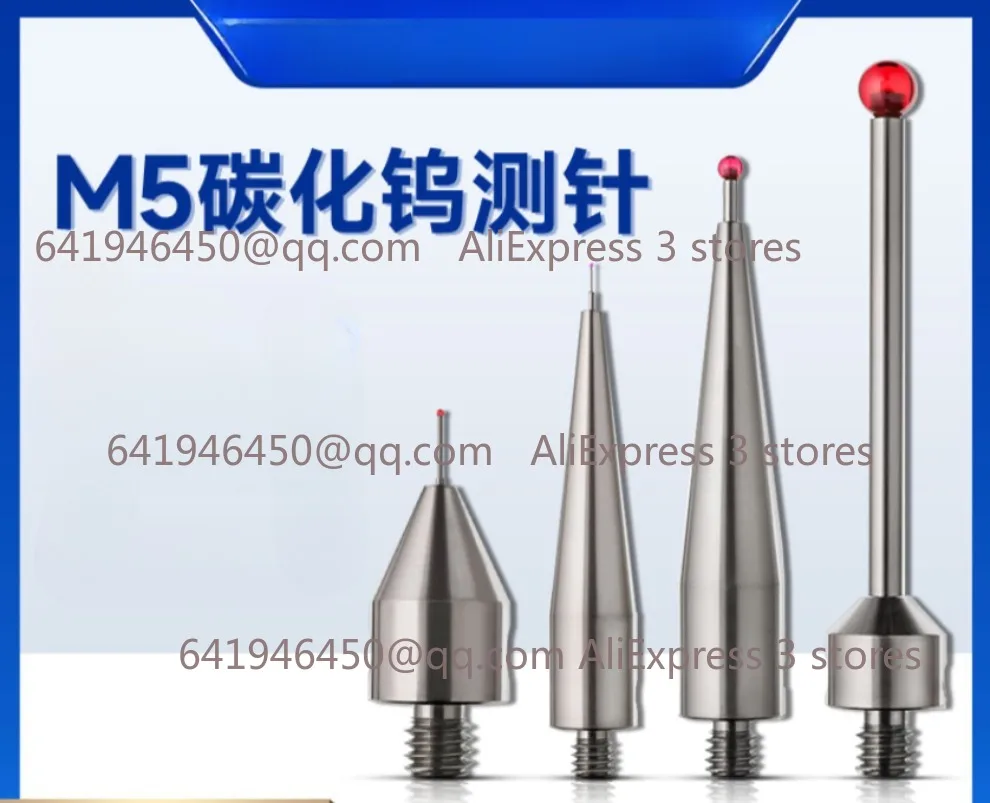 1PCS Renishaw M5 Measuring Needle CNC Coordinate Three-dimensional Probe Hexagon Measuring Probe Ruby Measuring Ball