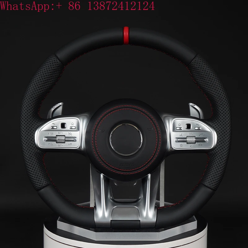 

Suitable for Mercedes Benz AMG CLS G Class W217 W218 W219 W222 W253 W463 W464 Upgraded 809 Carbon Fiber Steering Wheel