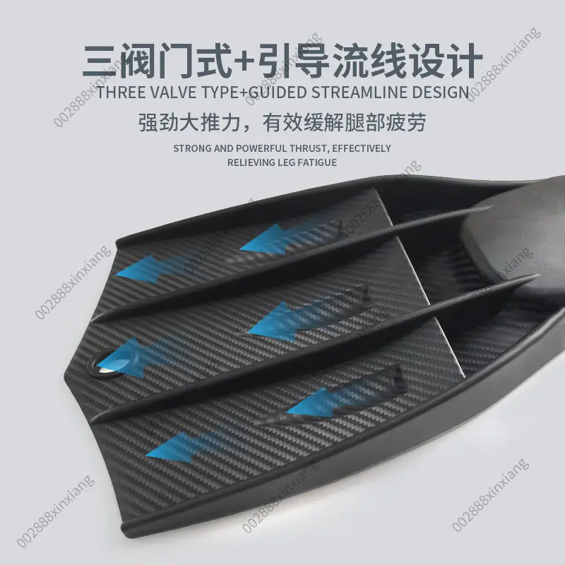 For Jet Fins Diving Fins Rubber Short Fins Powerful Thruster Open Water Scuba Diving Flippers