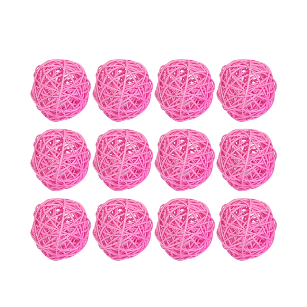 

Rattan Decorative Balls Vine Material Hanging Tree naments Christmas Home Office Decorations Wear Resistant Gifts Kids Family