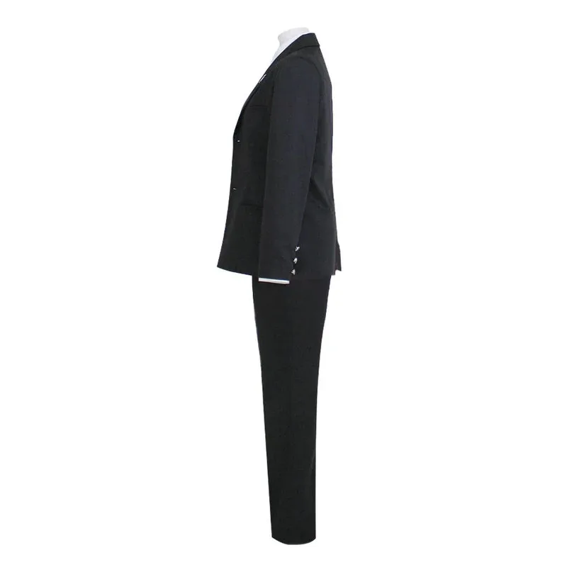

CyDanganronpa Byakuya Togami Cosplay Costume Party Black Suit Jacket Dangan Ronpa Men Uniform Shirt Pants Halloween Outfit Women