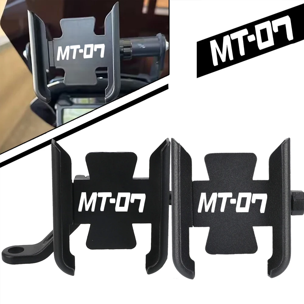 

Motorcycle Accessories Handlebar Mobile Phone Holder GPS Stand Mount Bracket For YAMAHA MT07 FZ-07 TRACER GT 2020 2019 2018 2017