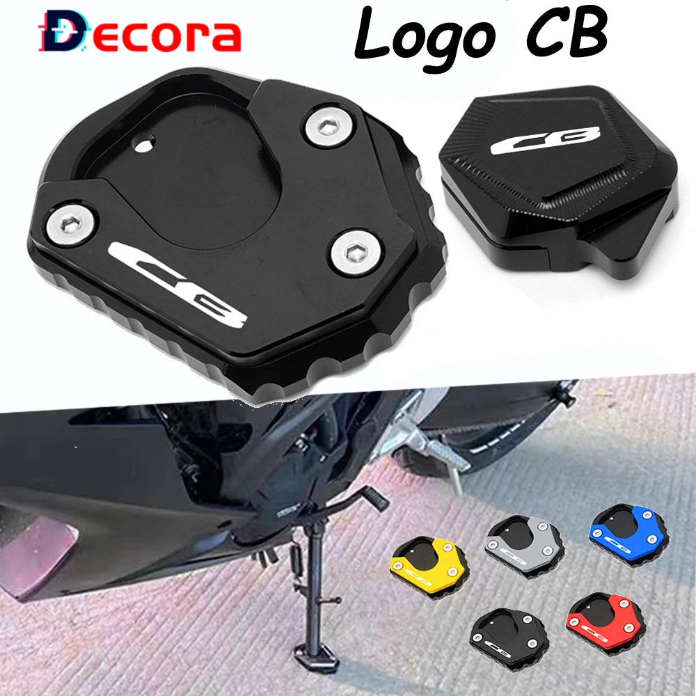 

Для Honda CB400 CB400X CB400F CB400SF Cb 400X/F/SF 1998-2025 Подставка-увеличитель Боковая подставка Удлинитель Поддержка деталей мотоцикла Золото