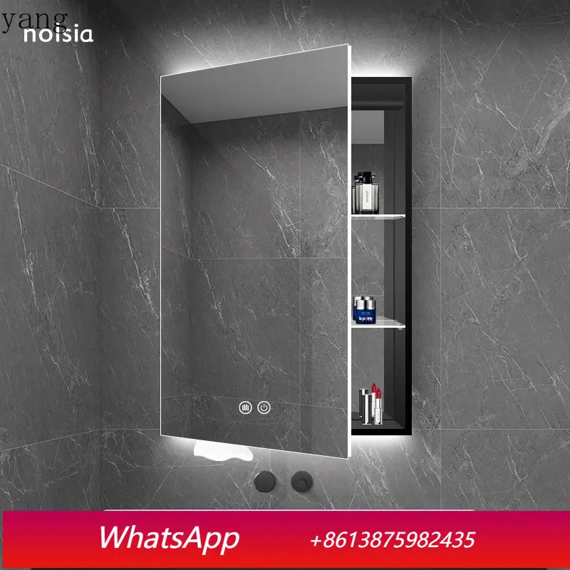 LMM separate defogging bathroom mirror cabinet washstand storage integrated cabinet mirror
