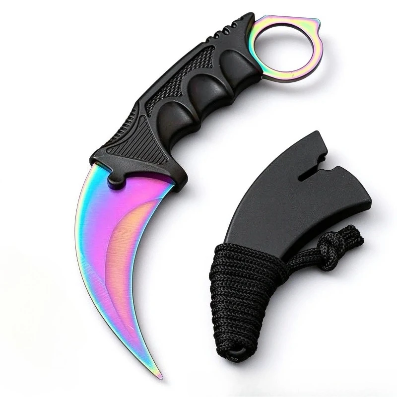 Stainless Steel Claw Toy Sword Unsharpened Durable Drop-Resistant Game Knife Fidget Toy Sensory Toy Stress Relief Safe Toy