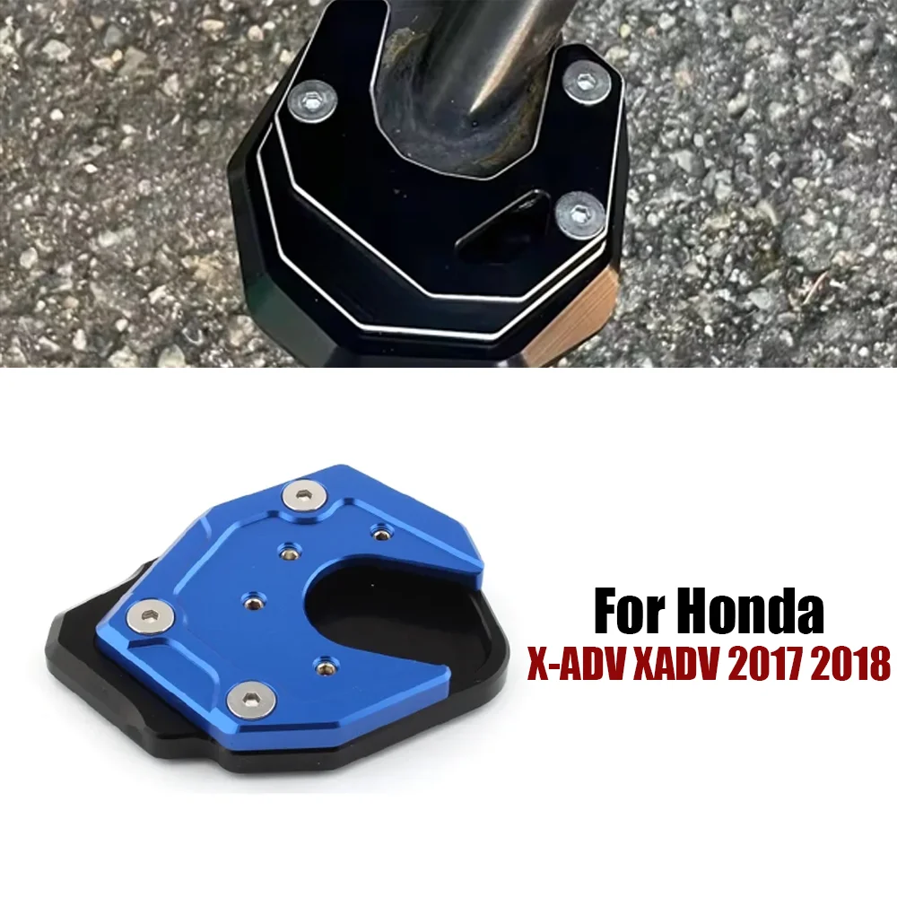 

Motorcycles Accessories Foot Side Stand Enlarger Plate Pad Kickstand Extension For Honda X-ADV 750 NC750X/S X-ADV XADV
