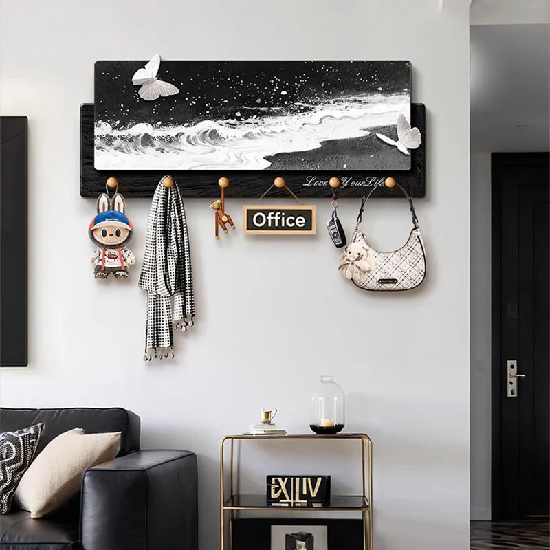 Clothes Wall Coat Racks Living Room Indoor Dress Rail Display Modern Coat Racks Luxury Garment Arara De Roupa Home Furniture