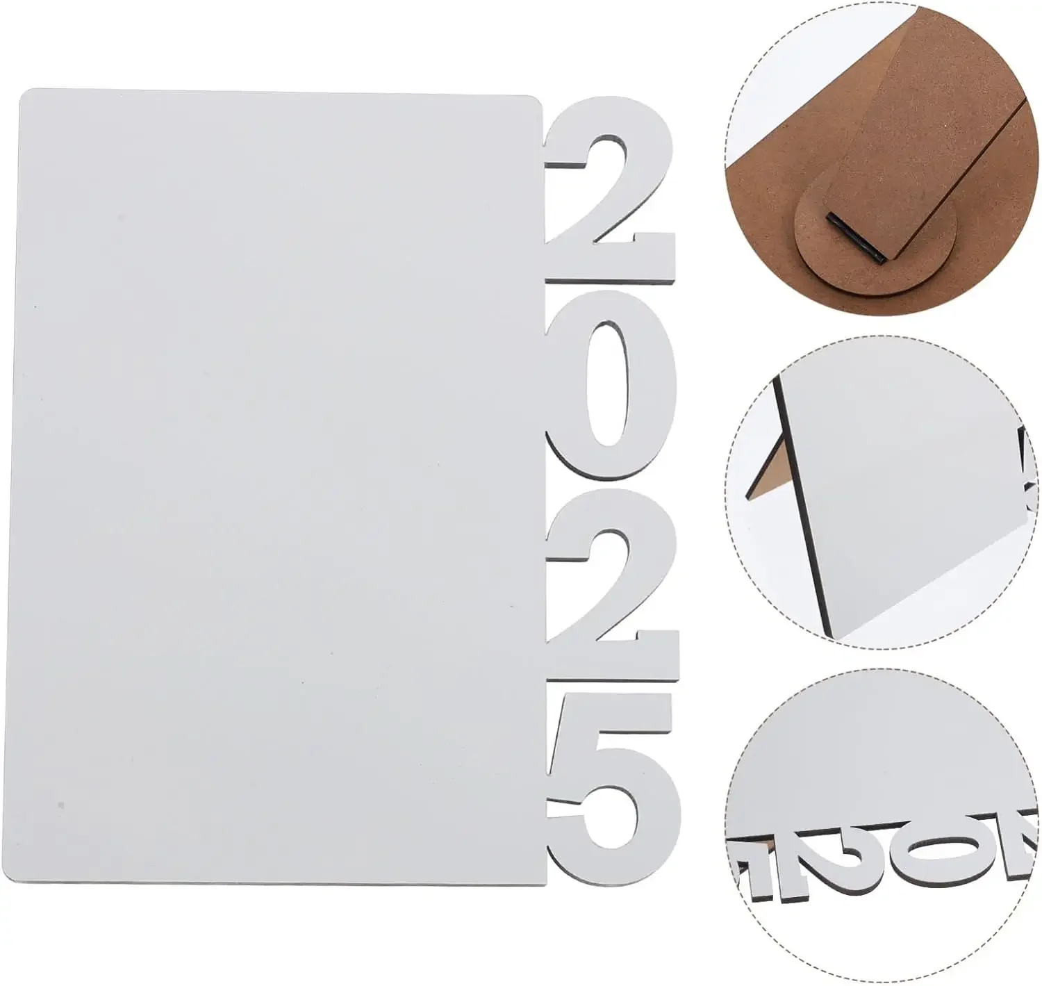 5PCS Sublimation Blanks Photo Frame 2025New Year Picture Frame 2025 Graduation Frame Hardboard Photo Frame DIY Personalized