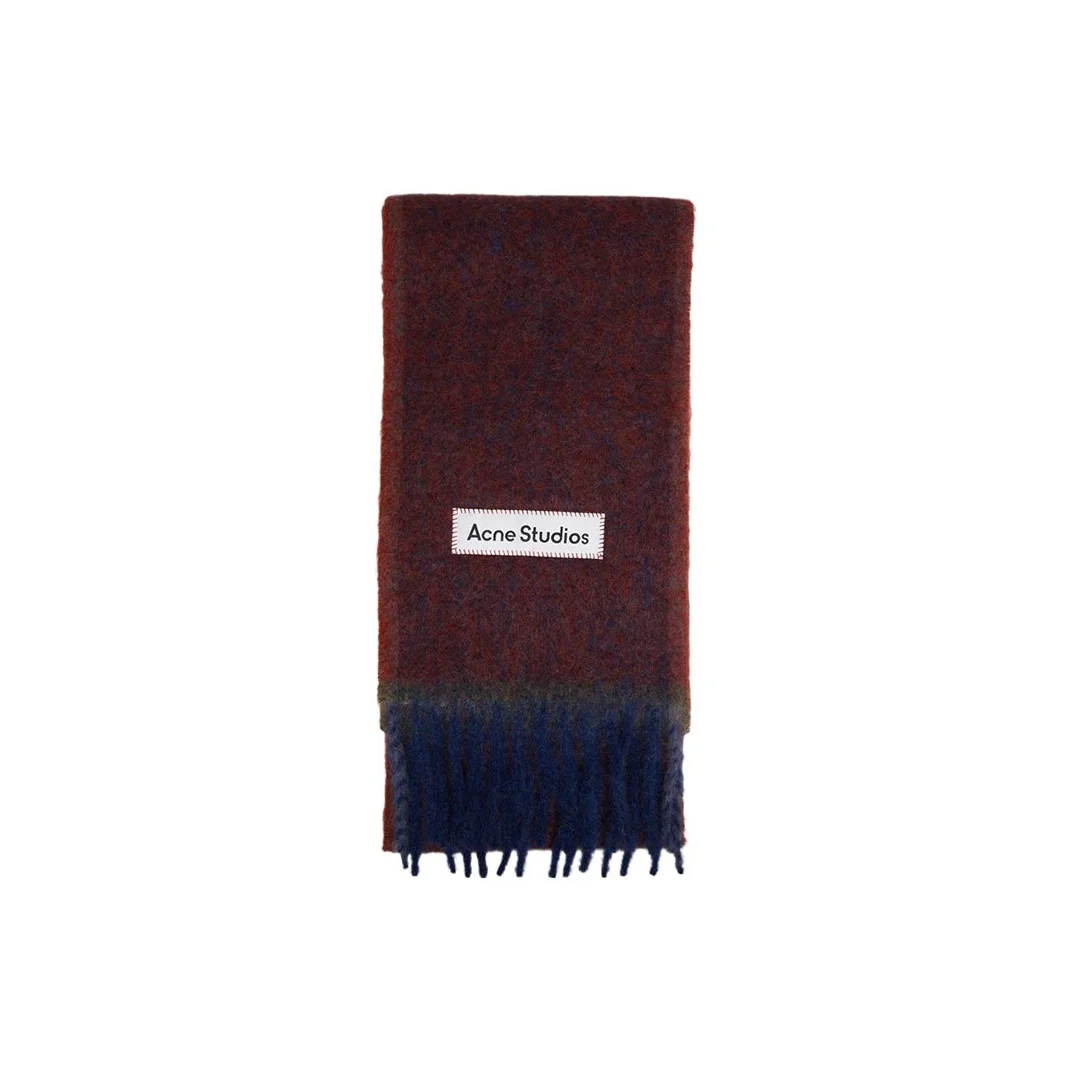 

【Previous Season】logo-appliqué fringed scarf CA0290DK7FNUXSCAR000328