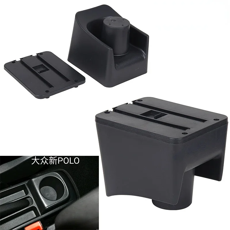 New Storage Box For Volkswagen Polo armrest box 2011 12 13 14 15 16 18MY New Polo original without punching