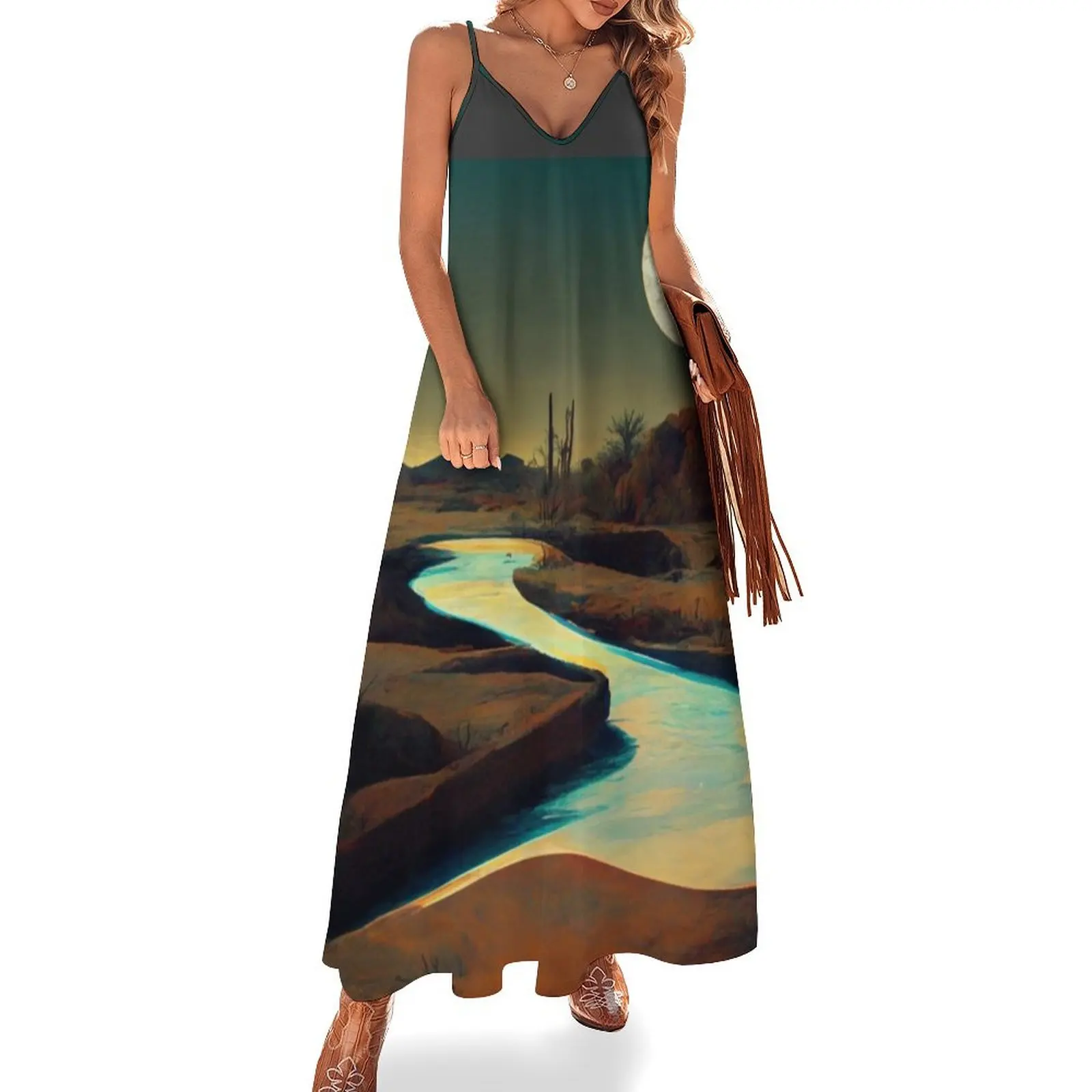 

Desert Moon Sleeveless Dress summer dresses ladies 2025 evening dress ladies