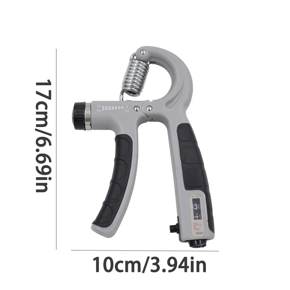 5-60kg Adjustable Hand Grip Strength Strengthener Trainer Counter Wrist Forearm And Hand Exerciser For Muscle