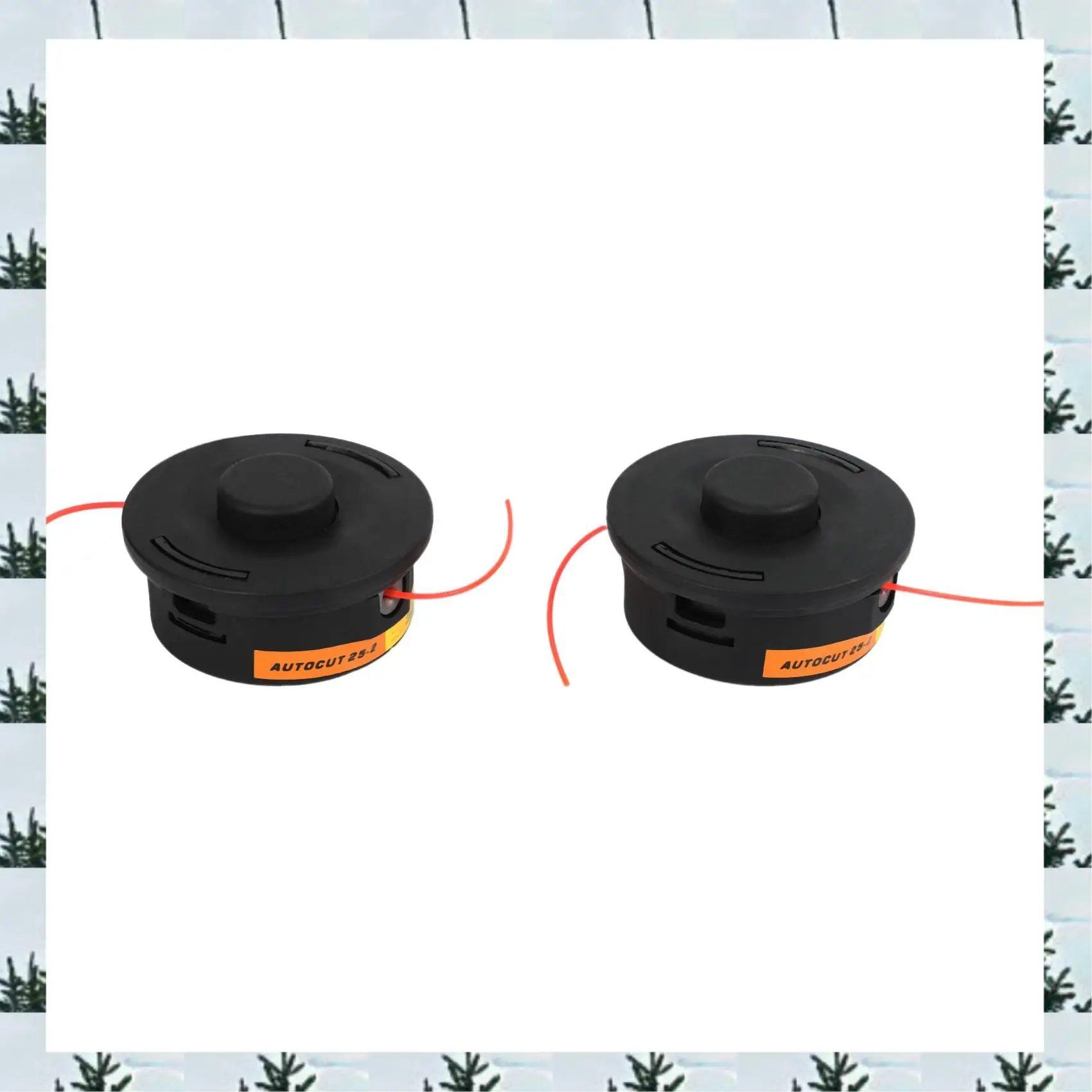 

ABLG 4Pcs Trimmer Head For Stihl 25-2 Fs44 Fs55 Fs80 Fs90 Fs100 Fs110 Fs130 Garden Accessories