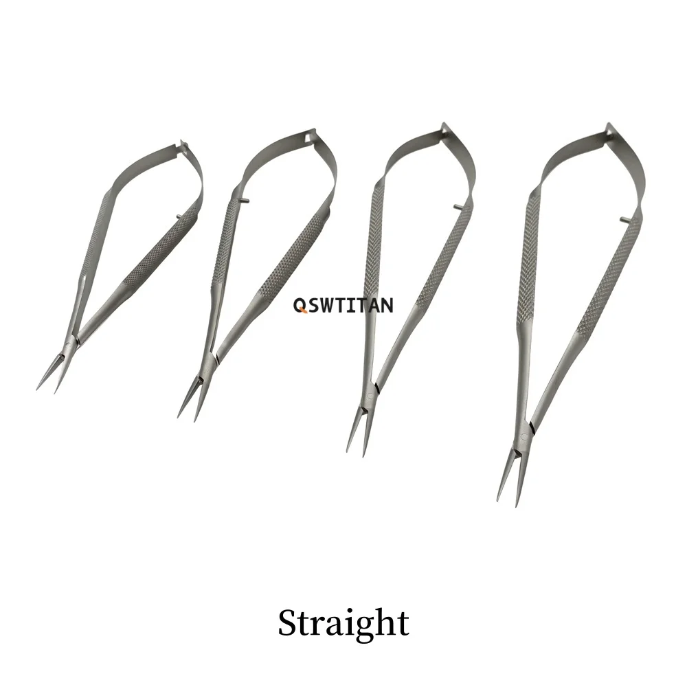 Eyelid Tools Castroviejo Needle Forceps Straight/Curved 12.5cm-18cm for Dental Forceps Orthodontic Implant Tool