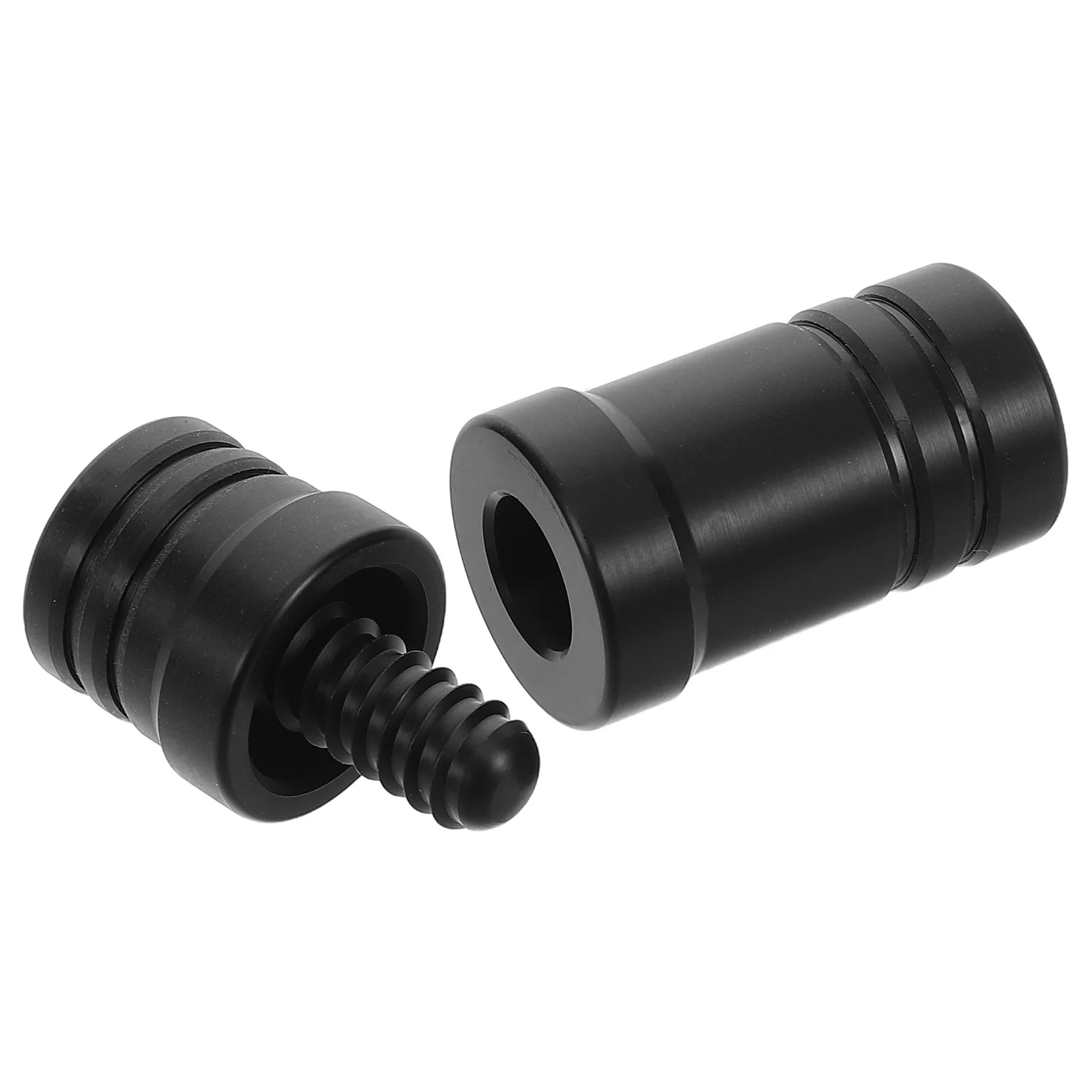 

Billiard Cue Protective Cover Plastic Joint Protector Pool Stick Black for Cues Anti-slip Rub Protectors