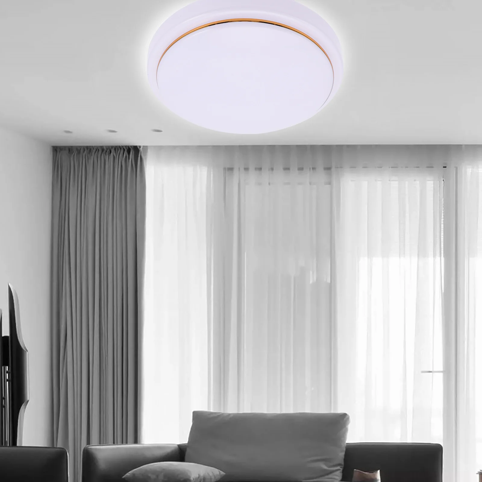 

Small Circular Plastic Ceiling Lamp Shade Durable Cover Lighting Fixture Replacement Indoor Light Shade Small Lamp Shades