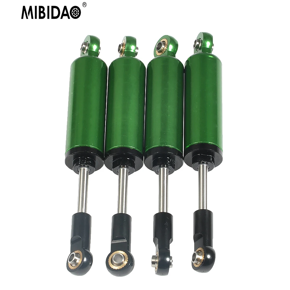 MIBIDAO 2PCS RC Car Built-in Spring 80/90/100/110mm Shock Absorber Damper For 1/10 RC Crawler Axial SCX10 D90 CC01 Upgrade Parts