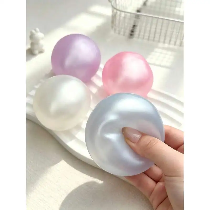 Slow Rising Moldable Coconut Oil Squishy Pearl Squeeze Toy Soft Decompression Sensory Fidget Toy For Adults Stress Relief Anxiet