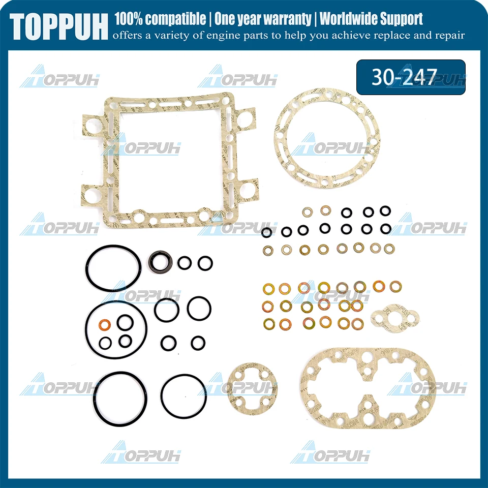 1Set for Thermo King the air Conditioning Parts of Refrigerator Vehicle Accessories 30-247 30-0247 30247 Gasket Set