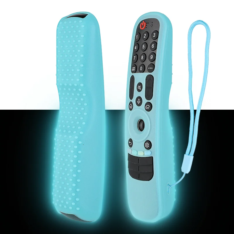 Funda de silicona para mando a distancia LG OLED QLED NanoCell 4K UHD (2021/2022/2023/2024) Smart TV MR21GA MR23GA MR24GA MR22GN MR21GC
