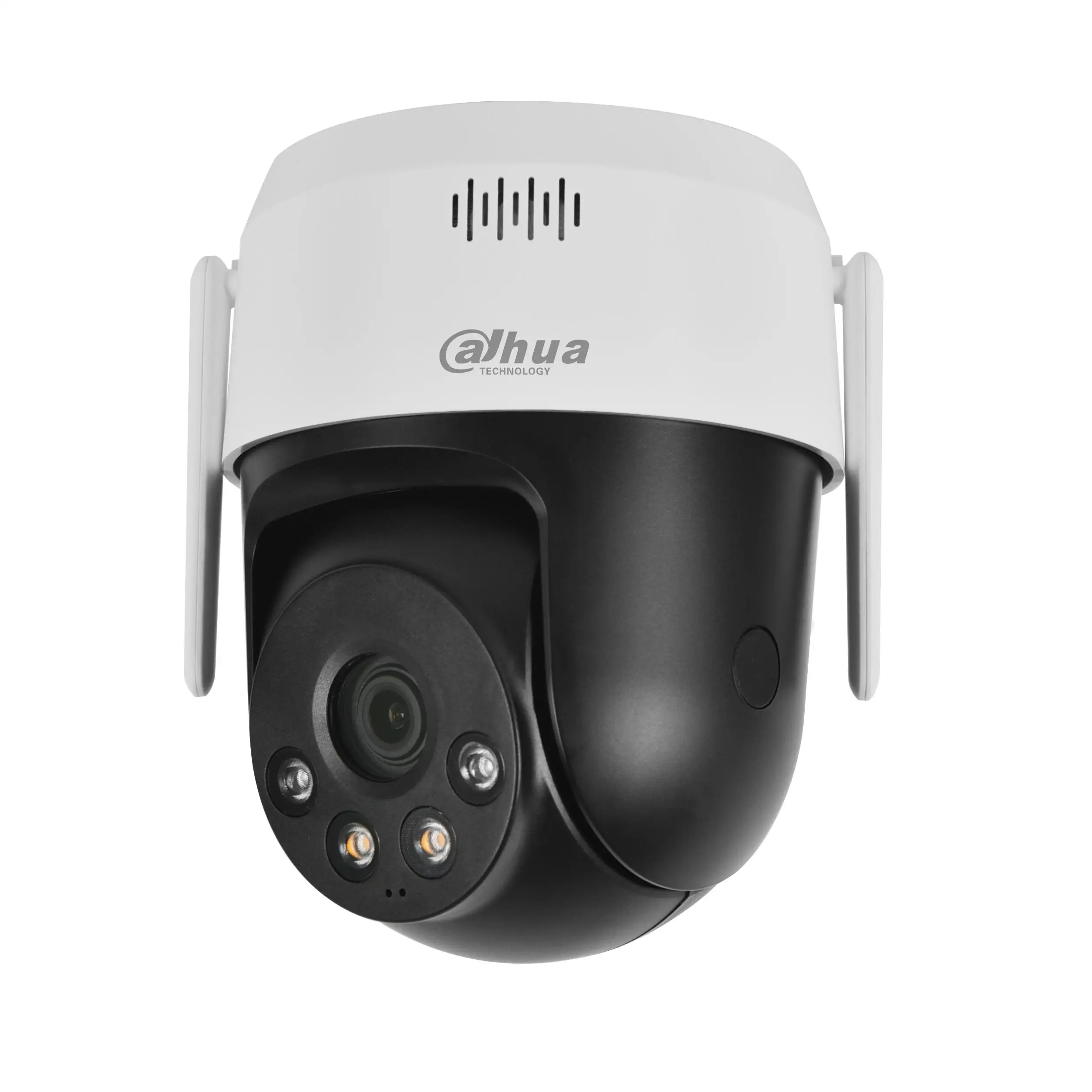 داهوا كاميرا خارجية P5AE-PV 5MP 360 °   كاميرا PT للشبكة اللاسلكية، تتبع تلقائي في اتجاهين، إنذار ذكي مزدوج الضوء والصوت