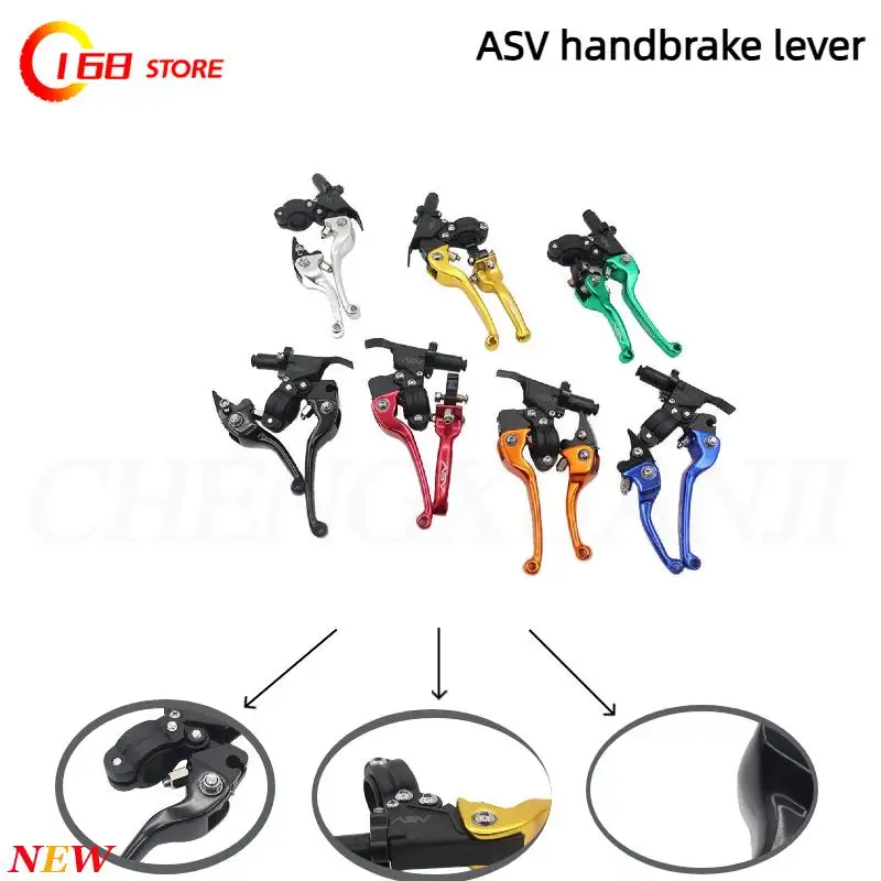 ASV F3 Adjustable Short Brake&Full Clutch Handlebar Lever Perch ForDirt Pit BikeHot