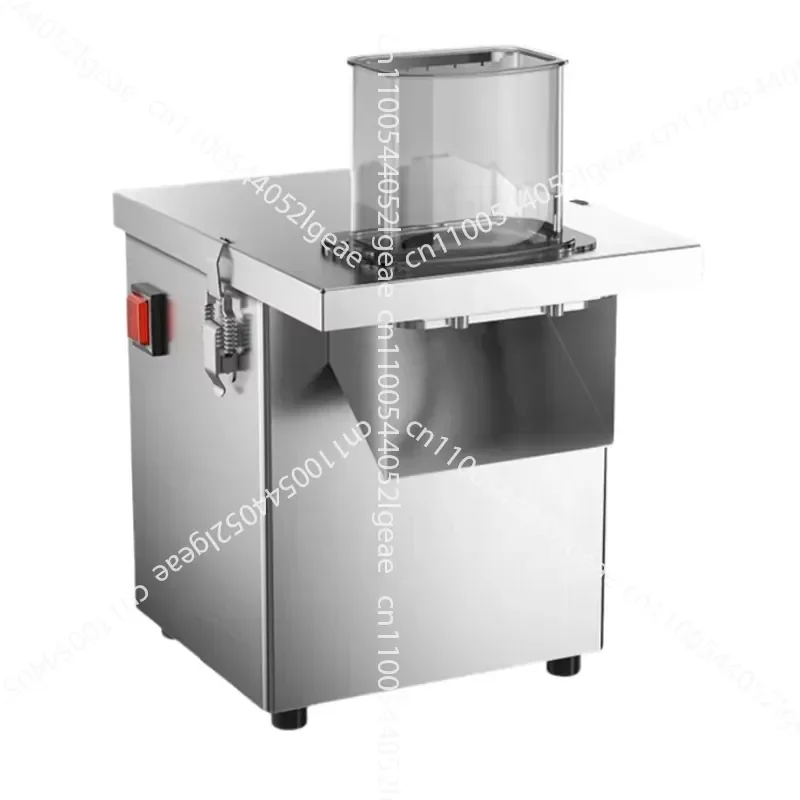 220V Heavy-duty Multi-functional Small Dicing Potato Cutting Machine New Status 23 * 28 * 36cm Vegetable Cutting
