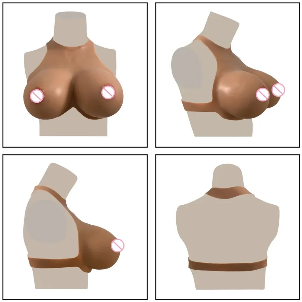 DEG Cup Huge Fake Boobs Tits Realistic Silicone Breast Forms Bodysuit For Shemale Cosplay Transvestism Transgender Drag Queen