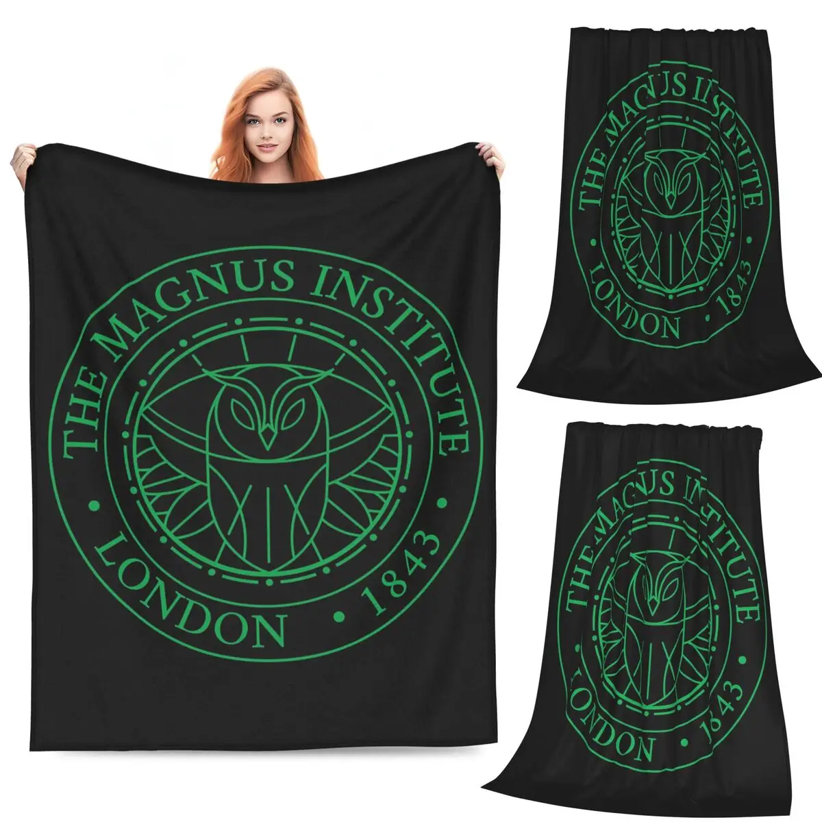 

Одеяла с логотипом Magnus Archives, флисовое одеяло для дивана, супер мягкое одеяло для дома, спальни, путешествий, покрывало, одеяло