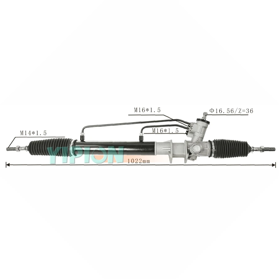 Auto Steering Gear Power Steeing Rack For KIA Besta E2000 K2500 K2700 / Mazda Bongo OE 57700-4E000 0K72A-32-110 0K60B-32-110A