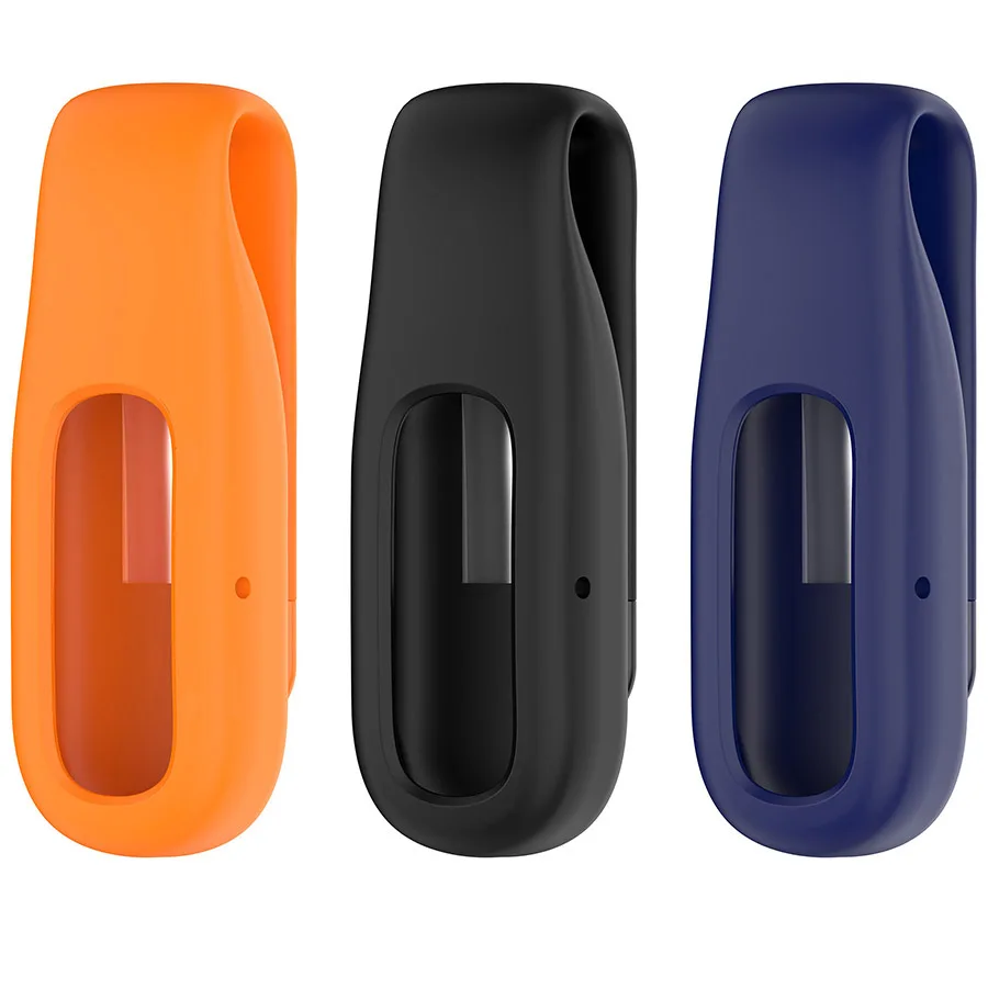 Soft Silicone Case For Google Fitbit Air Portable Clip Buckle Holder TPU Shockproof Casing for Fitbit Air Sport Cover