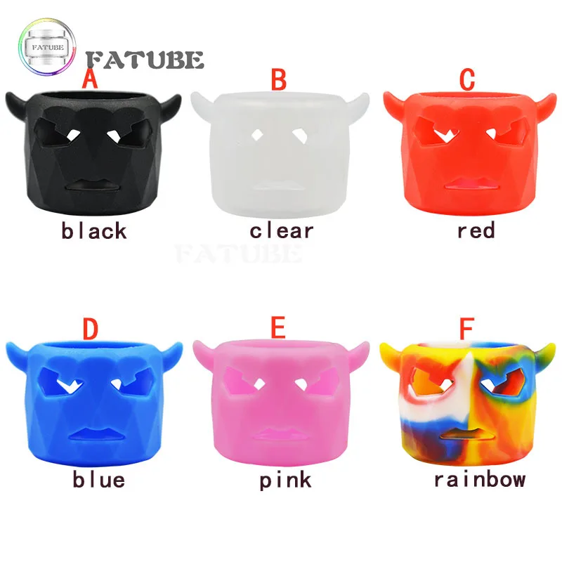 1pc Bull's Silicone Protective Sleeve for Bubble Glass Tube Skrr Sky Solo Plus Sheath Cover for Glasses Bottle
