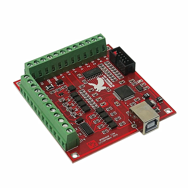 100KHz USB MACH3 Breakout Board 4Axis Motion Controller Interface for CNC Router Engraving Machine