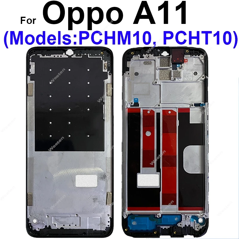 LCD Frame For OPPO A11 A12 A15 A15S A16 A16S A17 A17K A18 A31 A32 A33 A35 A36 A38 4G 5G Front LCD Housing Frame Holder Part