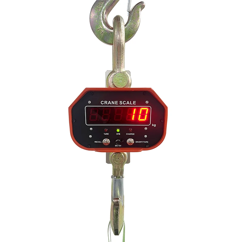

Hot Sale 5 t High Quality Visual Hanging Scale Strong Weighing High Precision Remote Control Digital Crane Scale