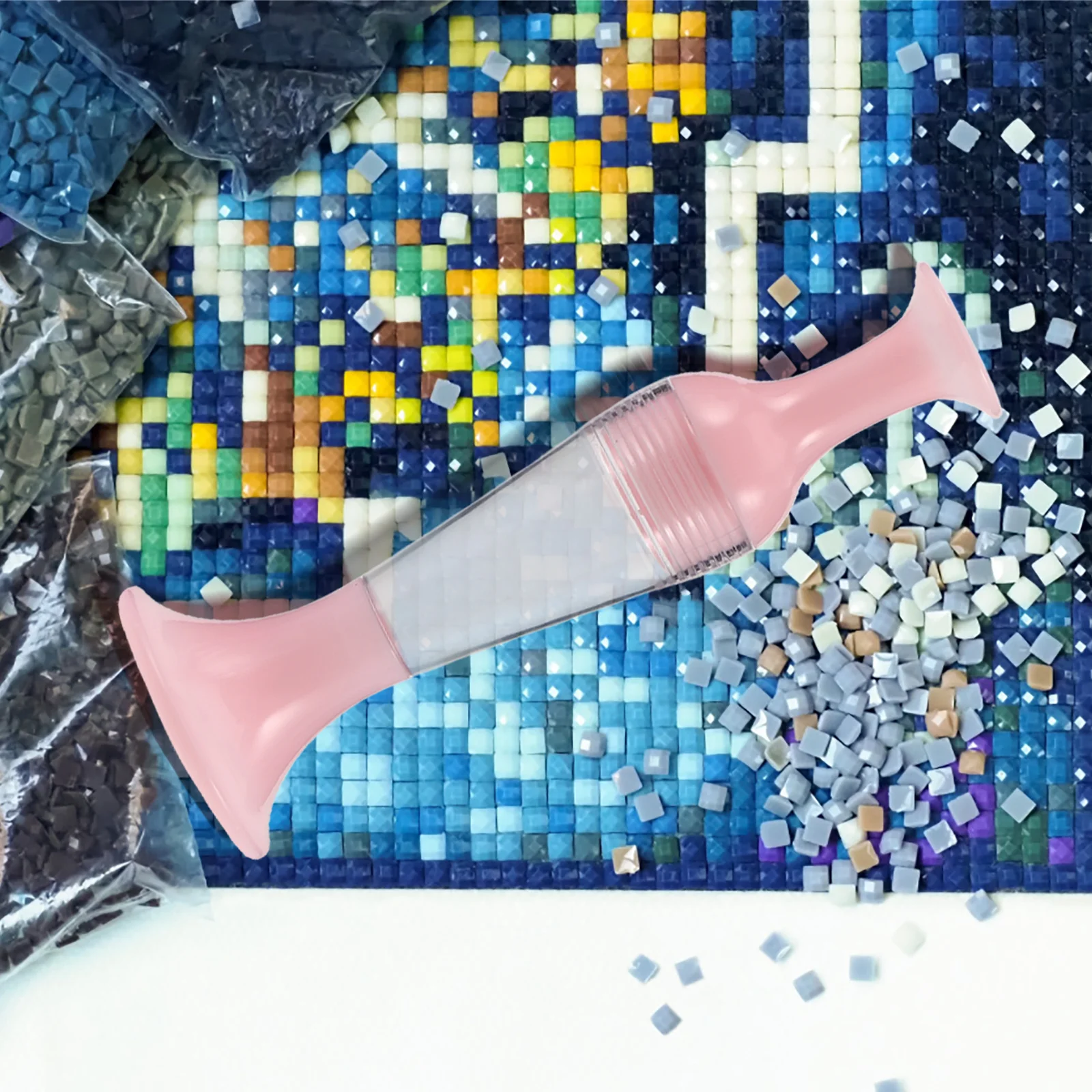 3 قطعة الماس الحفر القلم اناء للزهور شكل اللوحة القلم DIY بها بنفسك مسمار الفن نقطة الحفر التطريز أدوات حرفية الماس أدوات الرسم أقلام