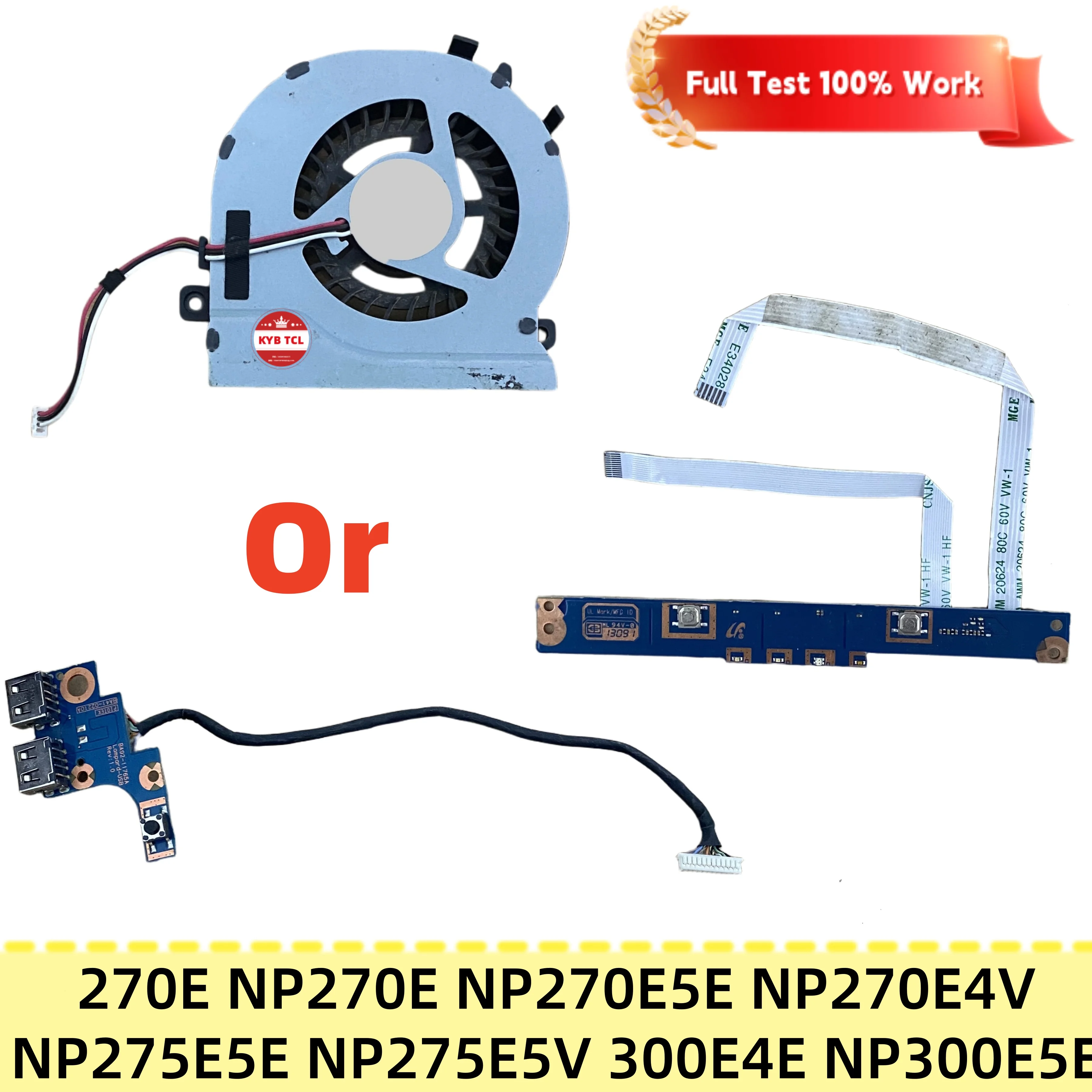 BA92-11820A BA92-11765A BA31-00138A Placa de Botão USB para Cooler e Touchpad (Mouse) para Samsung 270E 300E NP270E4V NP270E5E NP275E5E NP275E5V 300E4E NP300E5E