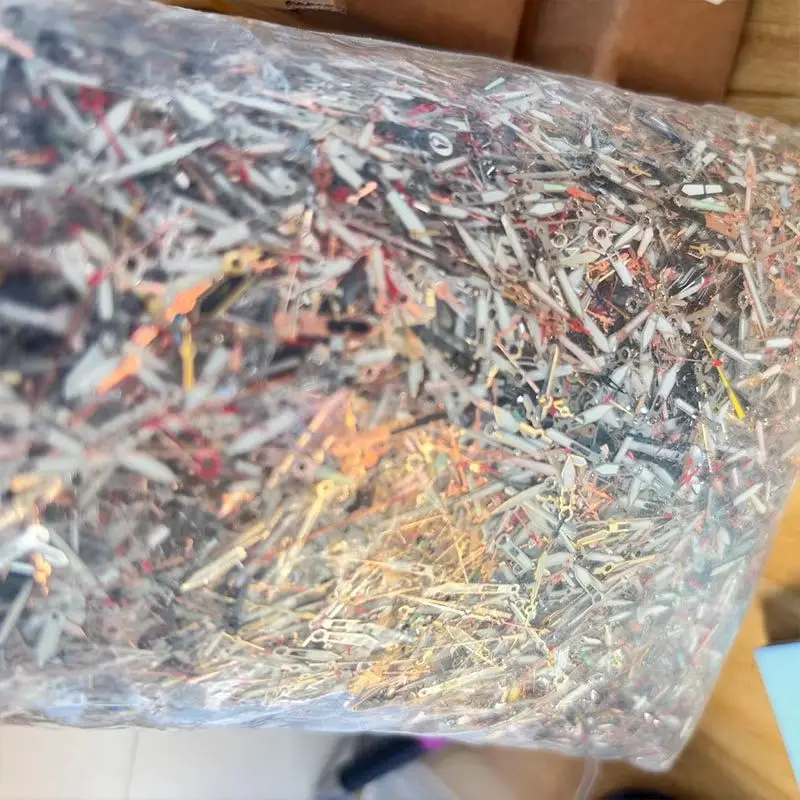 25DIY factory inventory of watch hands: 100pcs randomly shipped from different batches. Different styles, quartz movement, hands
