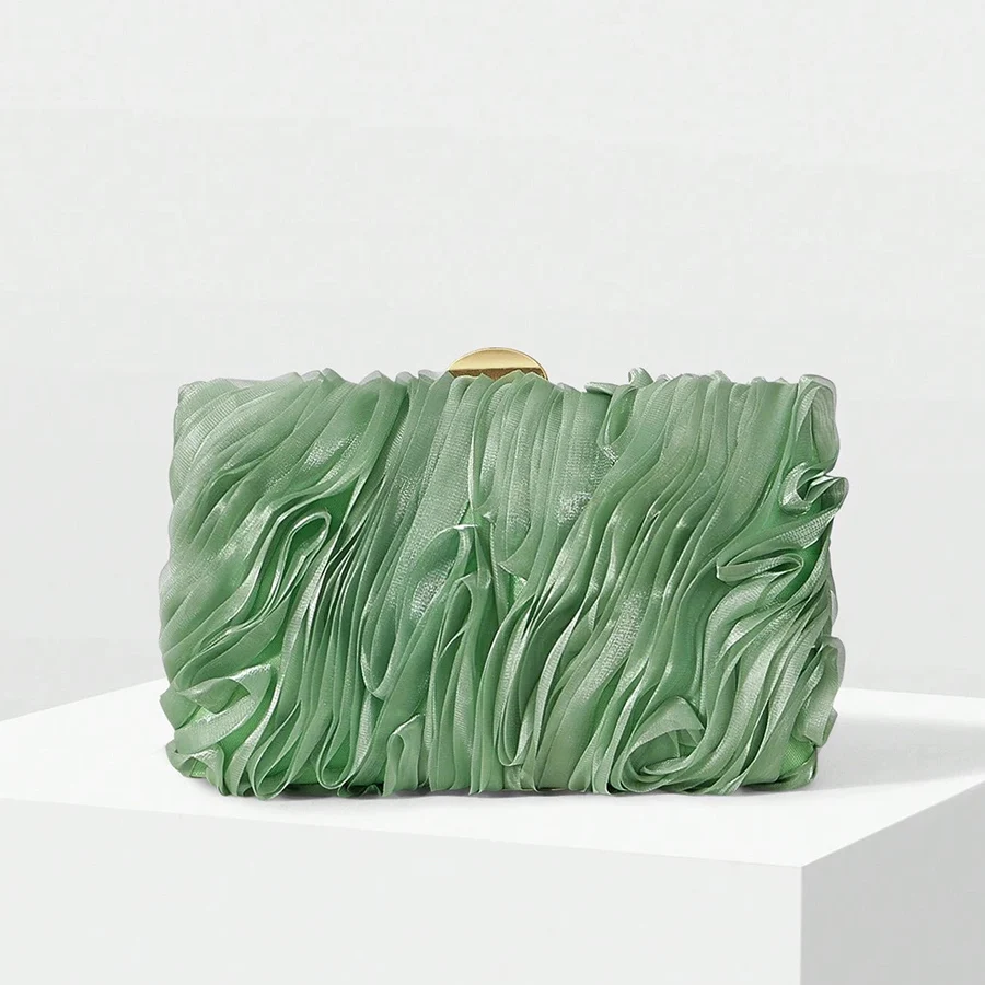 

Women Flap Lace Flower Pattern Box Clutches Small Evening Clutch Purses Chains Designer Crossbody Bags Wedding Party Bags Bolsas