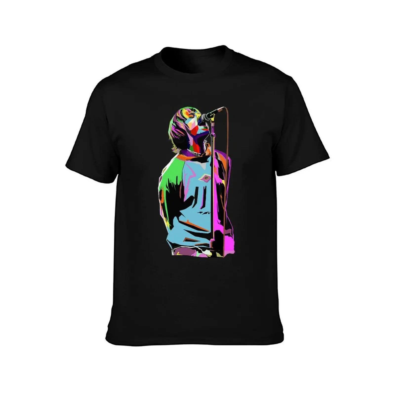 Liam Gallagher Art T-Shirt Holiday Party Tee Shirt T-Shirt
