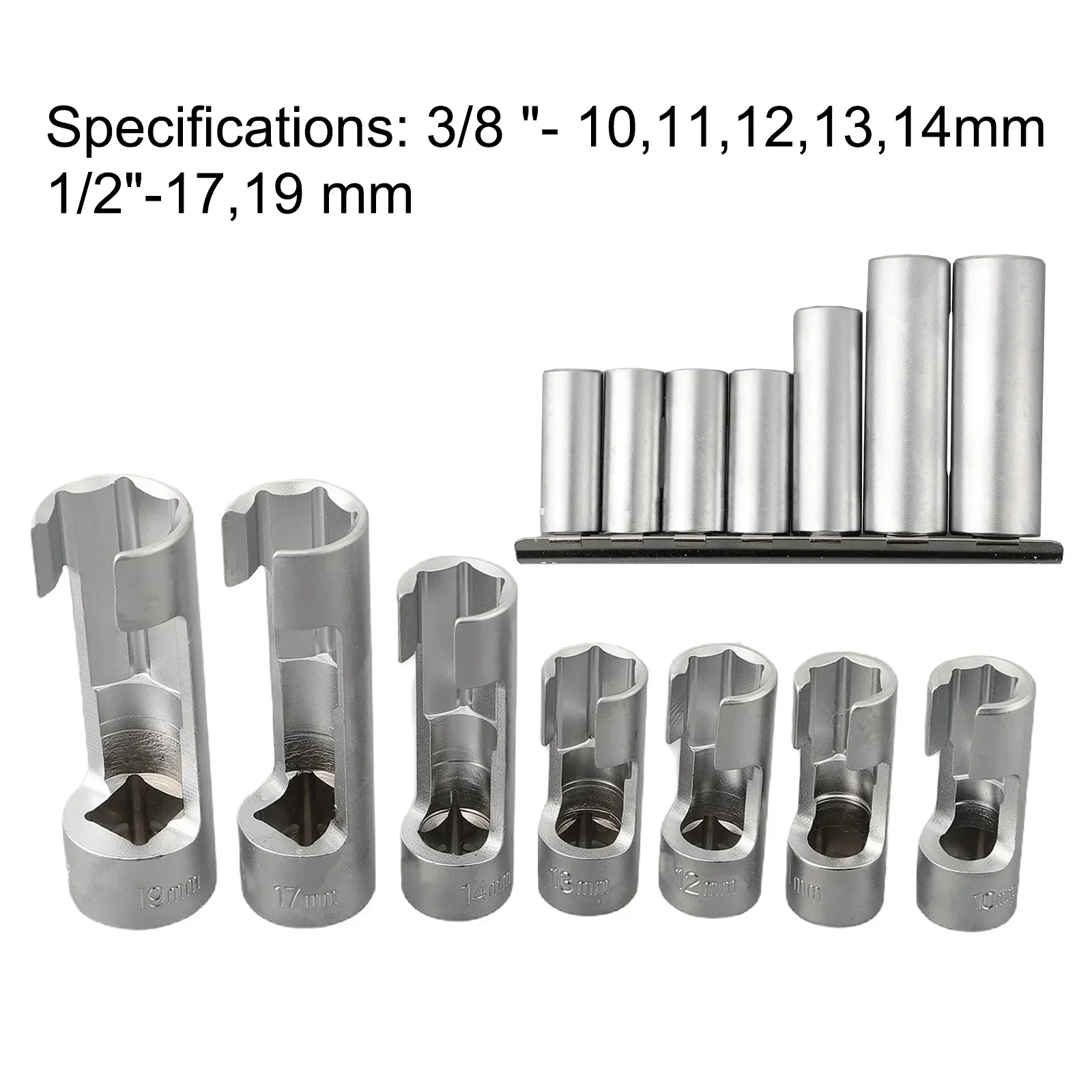 7Pcs 10-19mm 3/8\