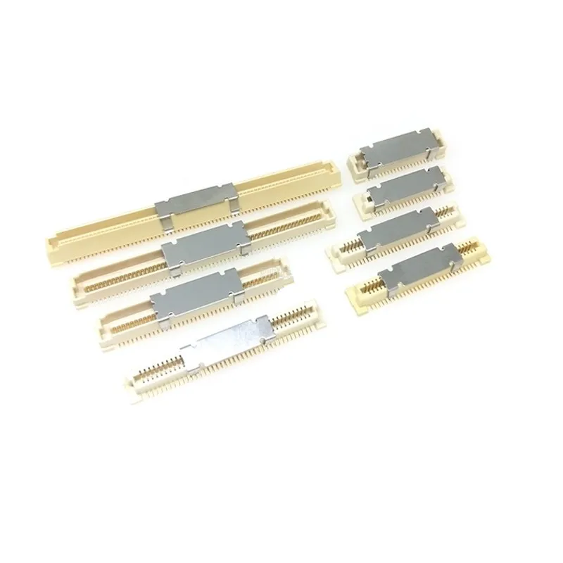 2PCS BTB Connector 40P/60/80/100P/120P/140P Board-to-board 2 Row Mounds With 0.8MM Spacing