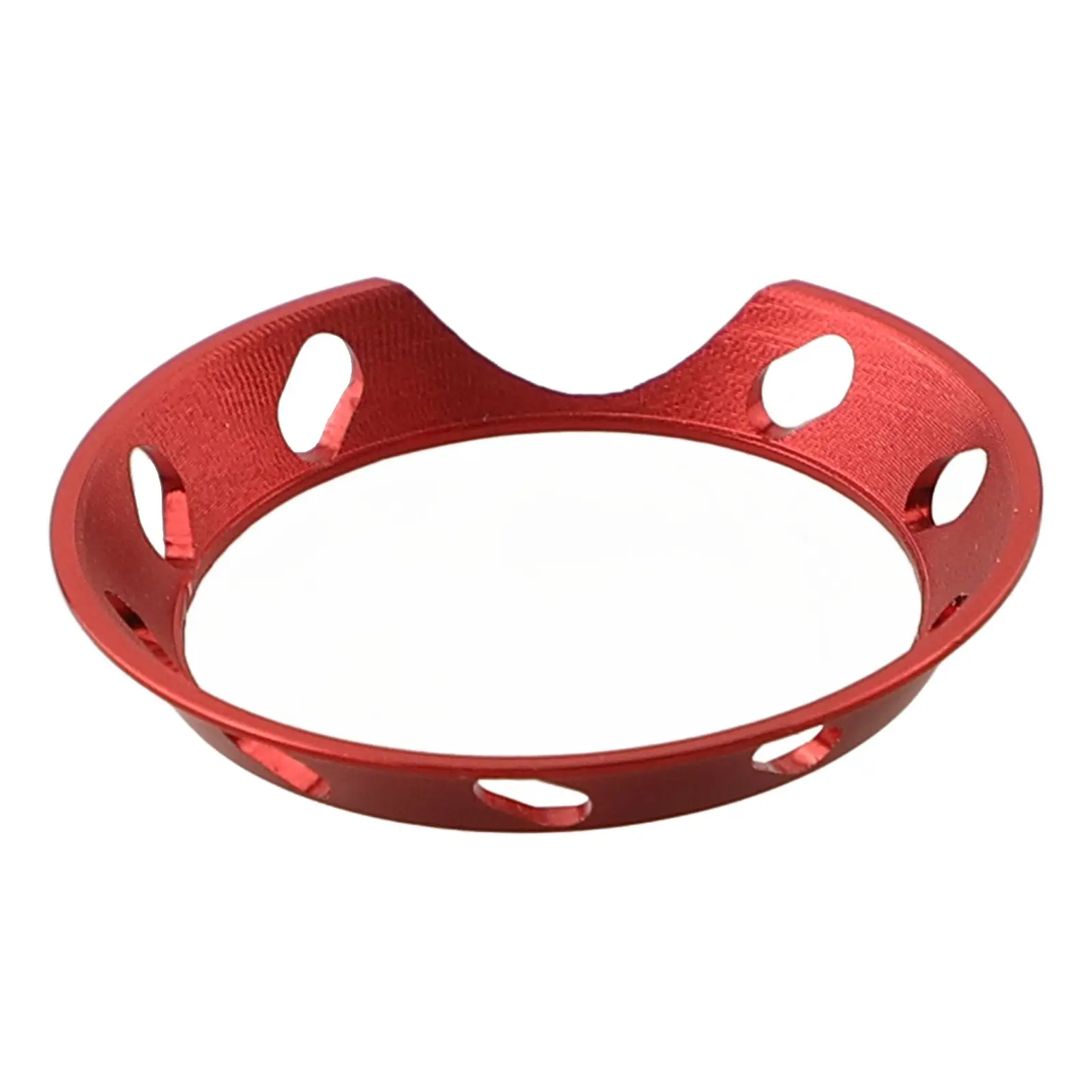 Personaliza tu carrete Baitcasting con este anillo decorativo de metal Varias opciones de colores 1 pieza Peso ligero 5 g Tamaño 10x8 cm