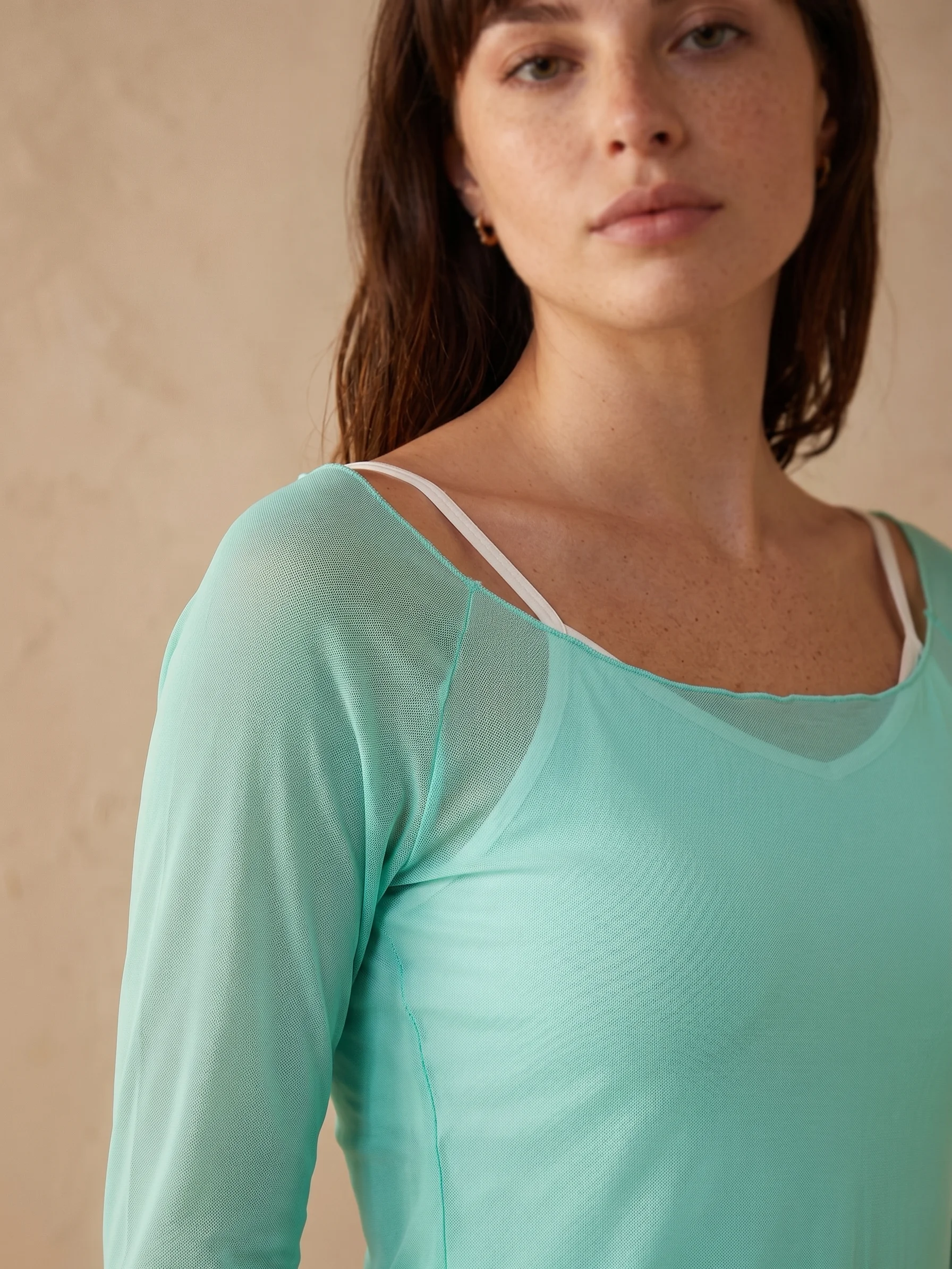 Girls Ballet Cover Up – Lightweight Breathable Quick-Dry Mesh Top for Dance & Gymnastics Adult