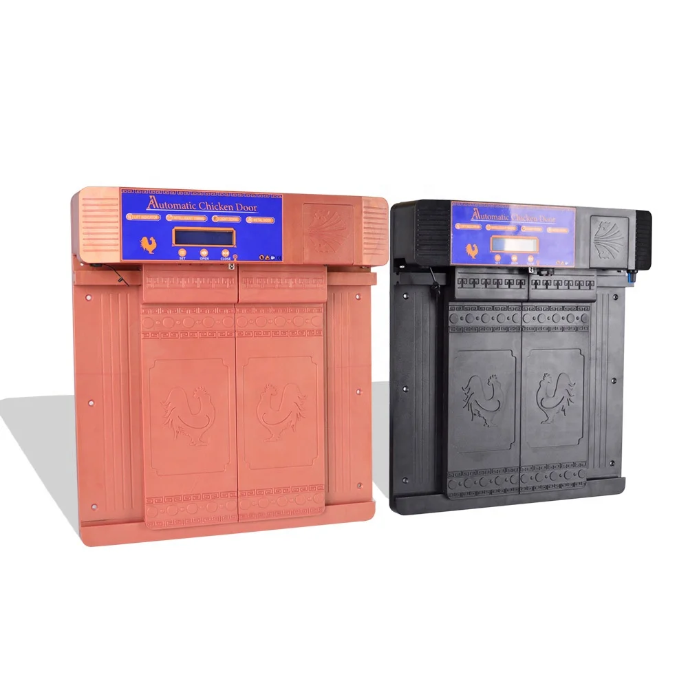 

Light Sensing Intelligent Automatic Chicken Coop Door Solar Charging Remote Control Chicken Coop Door