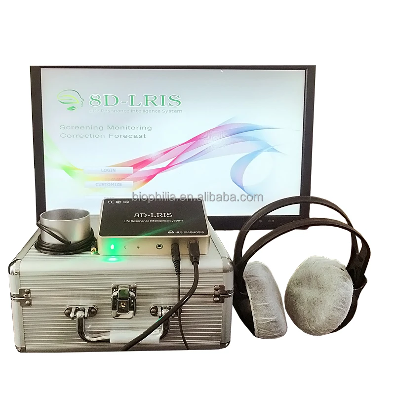 NLS Body Scan Cells Clinical Analytical Instrument  8D NLS LRIS Bioresonance Vein Bio Detector Device