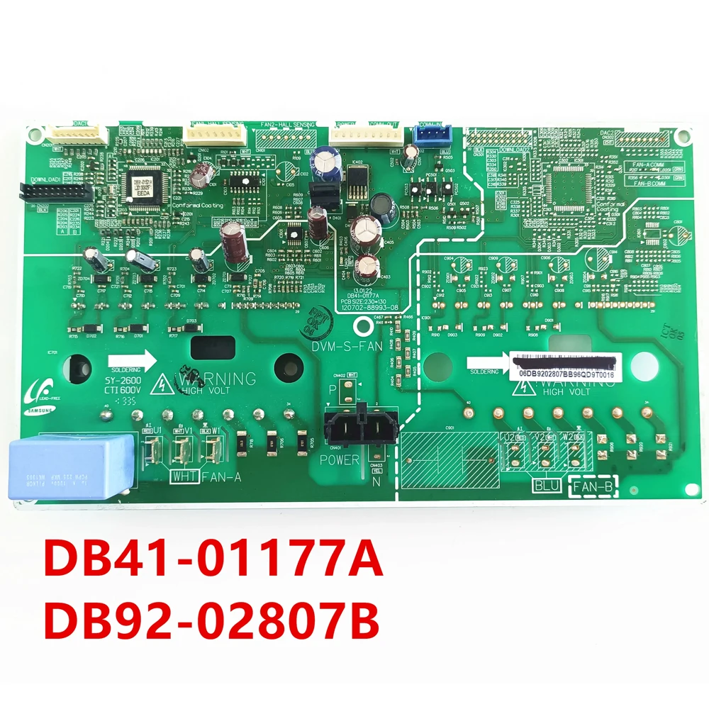 

Original Motherboard PCB Fan Driver Module DB92-02807B DB41-01177A For Samsung Air Conditioner