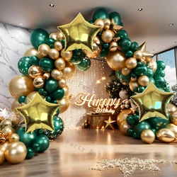 eid mubarak Decorations Balloon Garland Arch Kit ramadan decoration Gold Star balloon Birthday Balloons Baby Shower Easter Decor